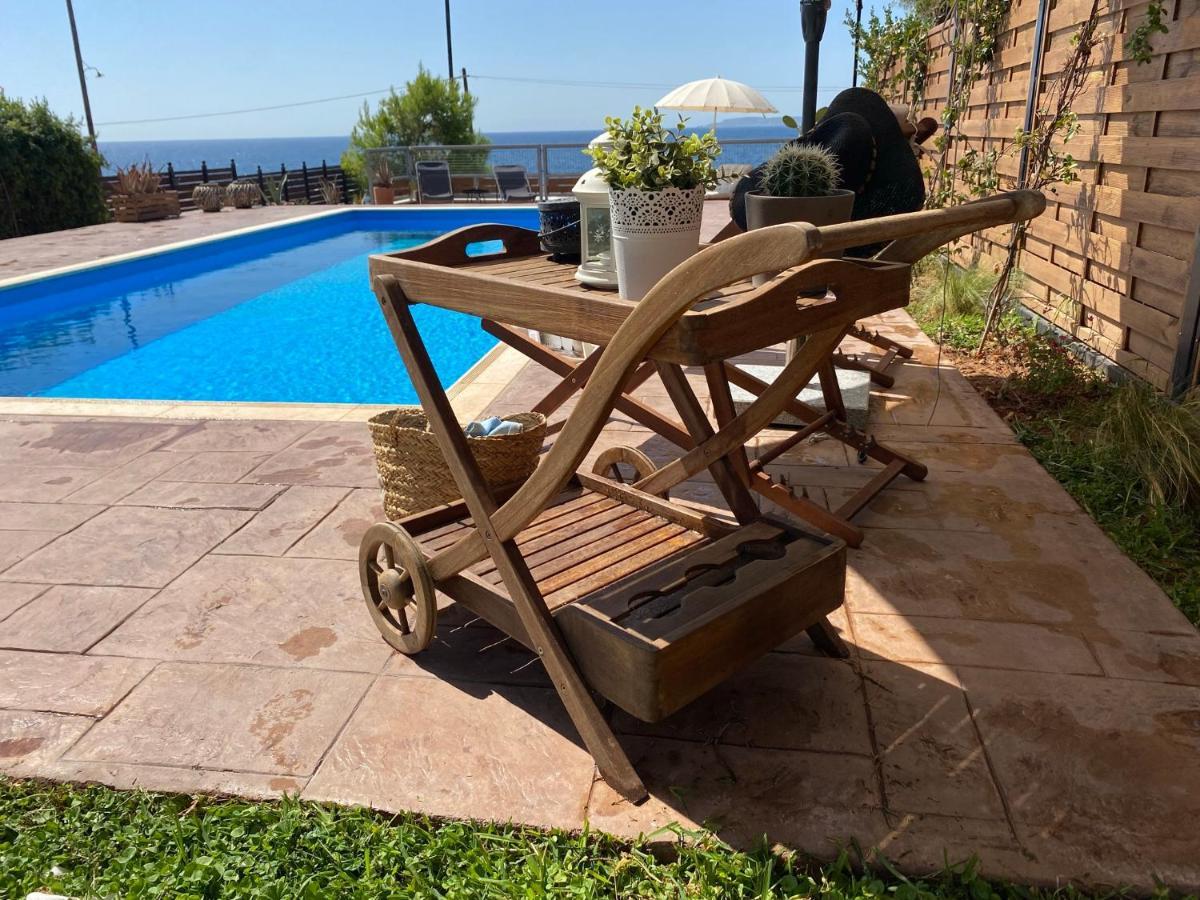 Seascape Luxury Villas Agia Marina  Exteriör bild